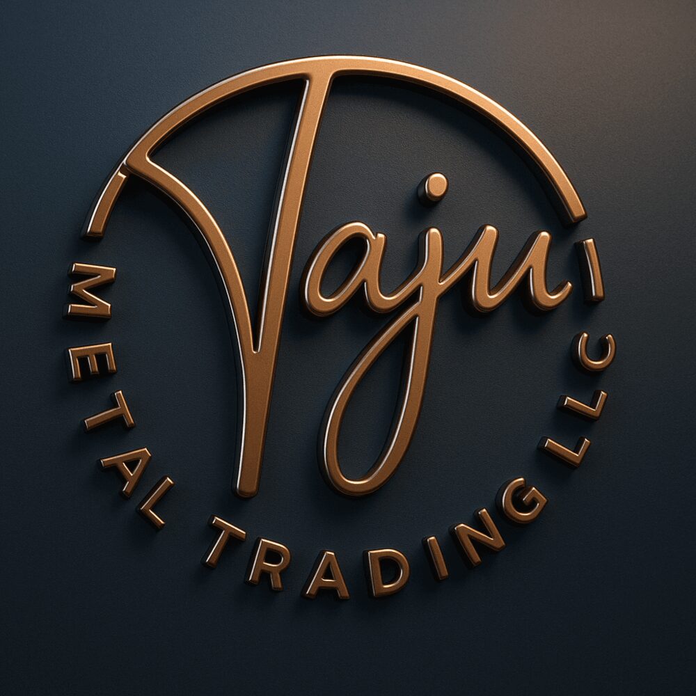 Taju Metal Trading LLC logo in 3D