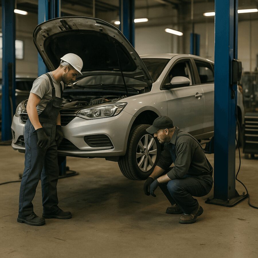 Auto service and repair center