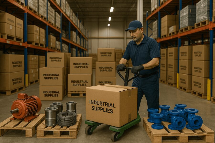 Industrial supplies warehouse