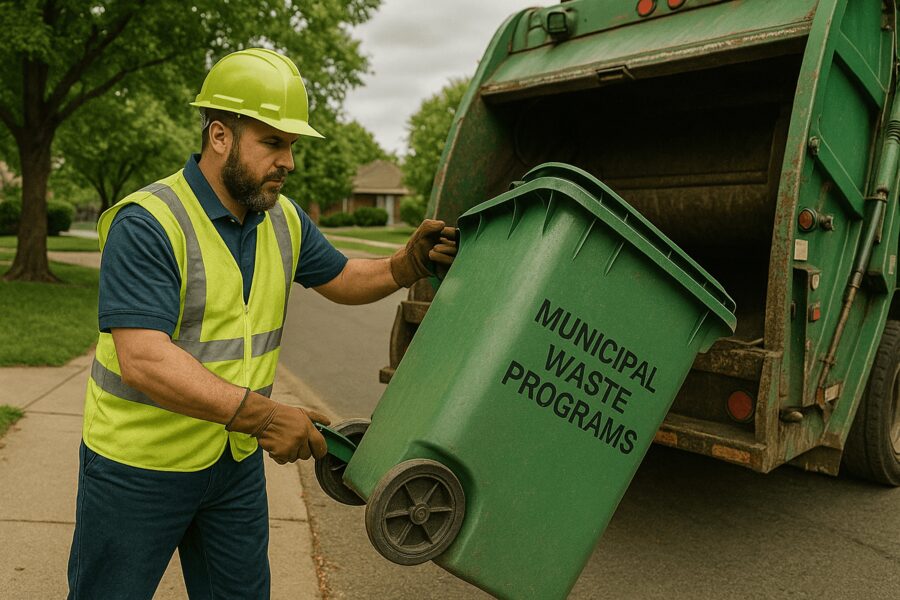 Municipal waste program collection